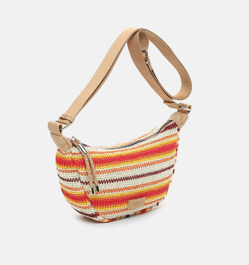 Emily & Noah Rue Rode Gestreepte Crossbodytas voor dames (371500)