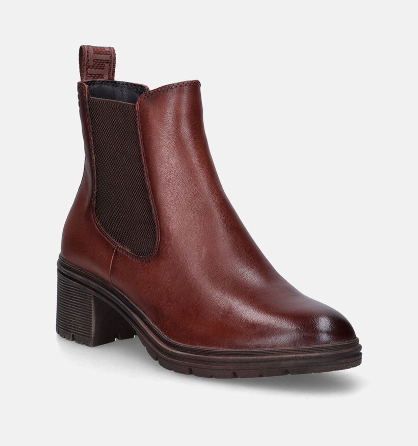 Tamaris Bottines à talons en Cognac pour femmes (346610)