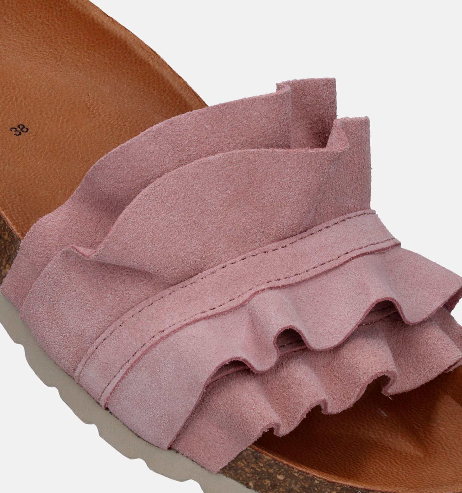 Verbenas Rocio Roze Slippers Dames Slippers Online op TORFS.BE