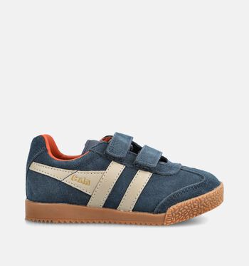 Gola Harrier Low Baskets navy/bone/moody orange/dark khaki/off white/moody orange