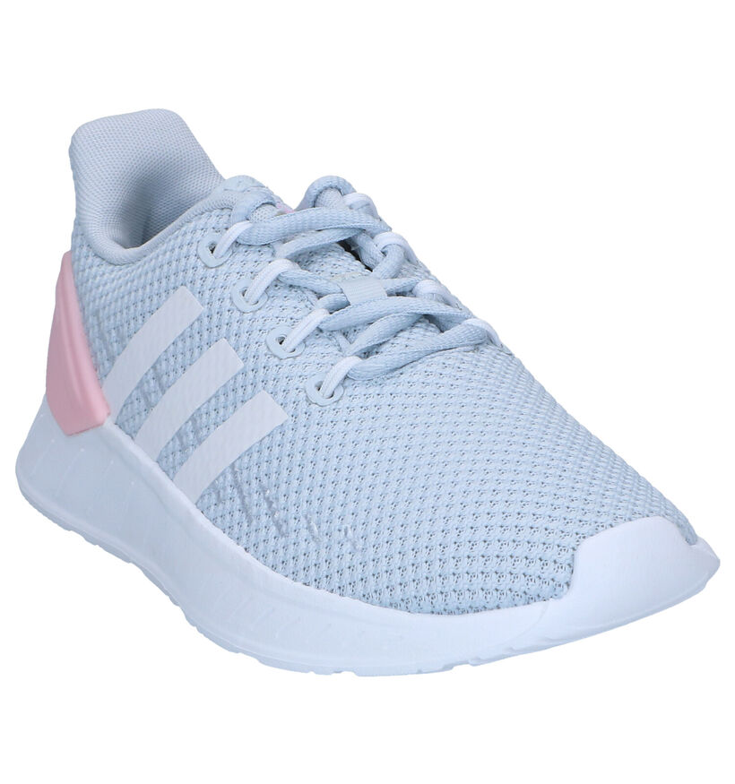 adidas Questar Flow Baskets en Bleu en textile (284530)