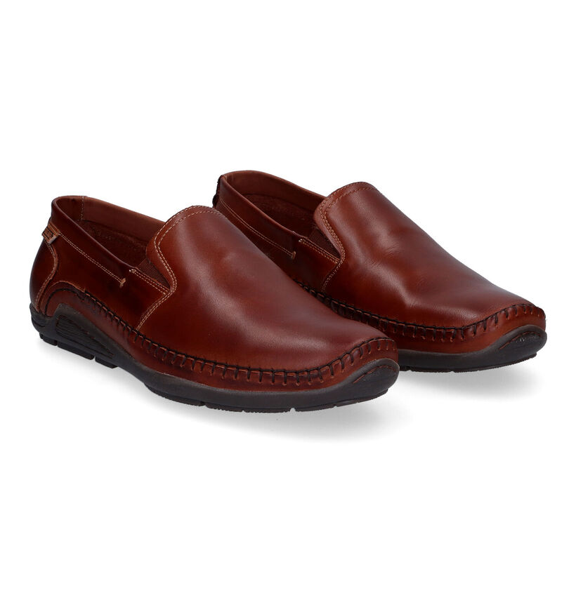 Pikolinos Chaussures à enfiler en Cognac pour hommes (308026) - pour semelles orthopédiques