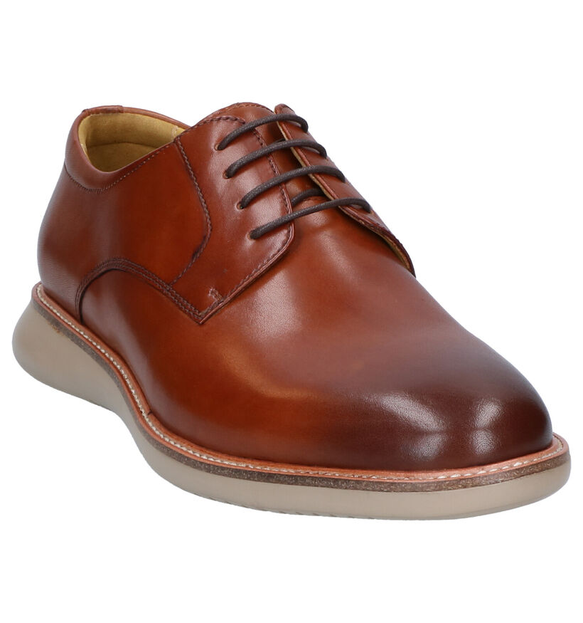 Steptronic Chaussures habillées en Cognac en cuir (274000)