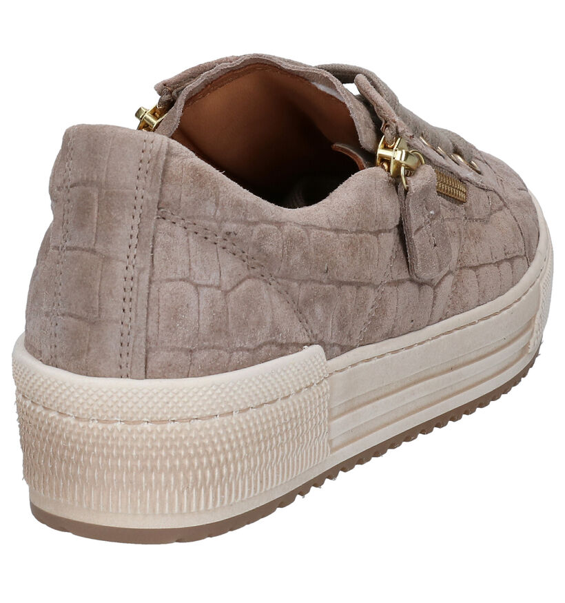 Gabor OptiFit Chaussures à lacets en Gris en daim (297405)