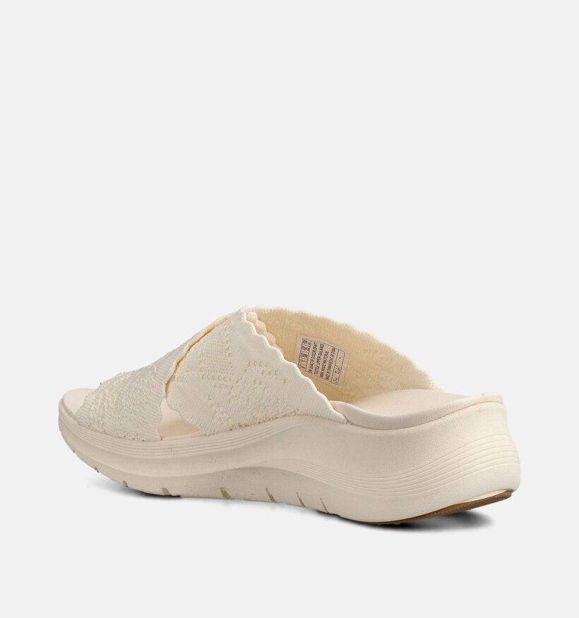 Skechers Arch Fit 2.0 Still The One Nu-pieds en Blanc pour femmes (371271)