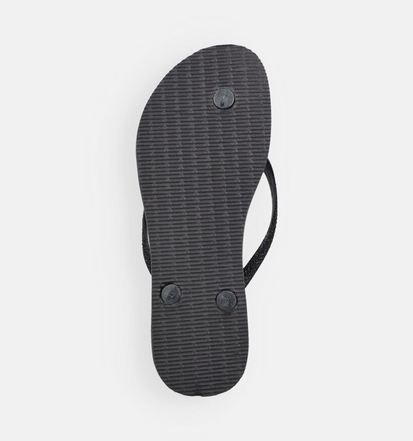 Havaianas Slim Zwarte Teenslippers voor dames (373107)