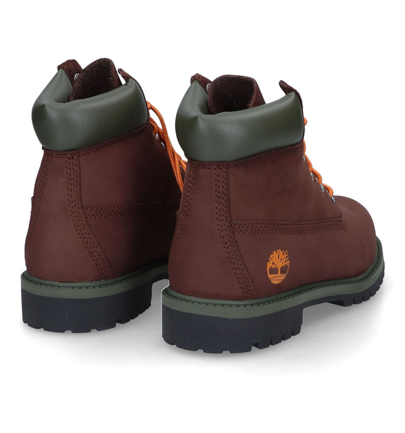 Timberland 6 Inch Premium WP Bruine Boots voor jongens (313065) - geschikt voor steunzolen