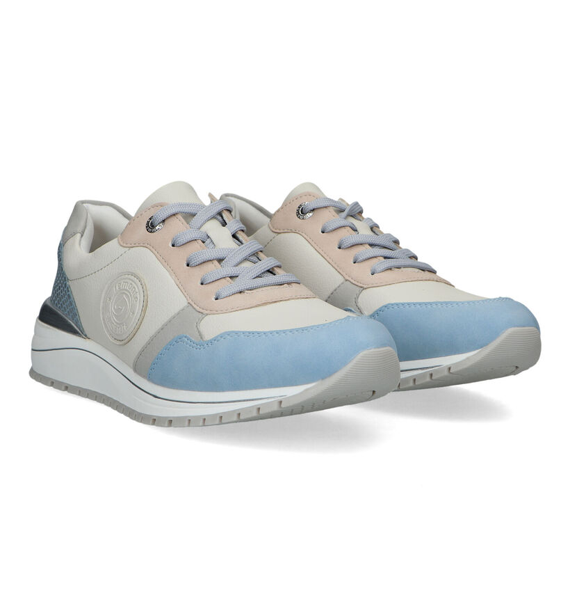 Remonte Blauwe Sneakers voor dames (320239) - geschikt voor steunzolen