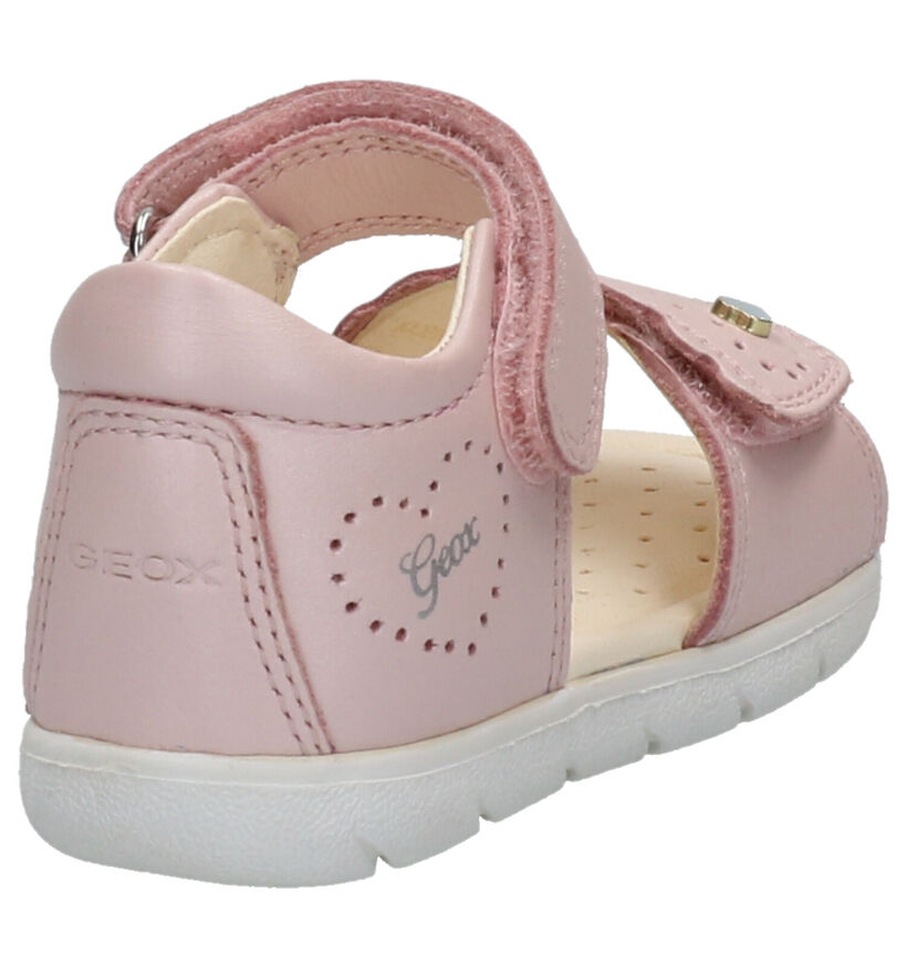 Geox Roze Sandalen in leer (267457)