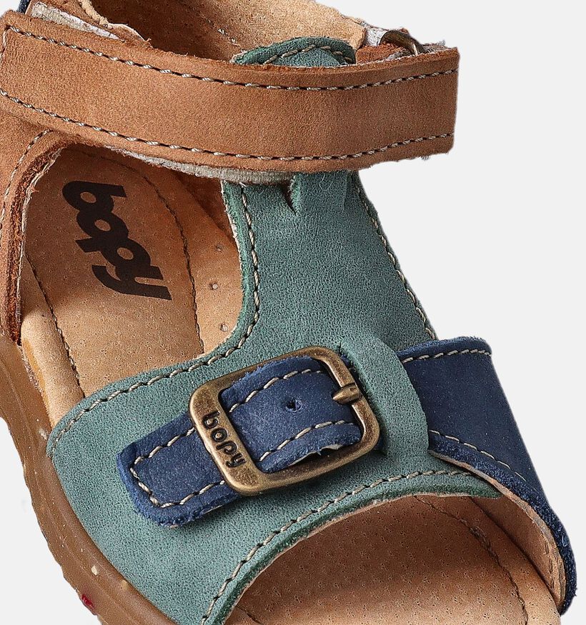 Bopy Rafin Spe Sandales pour bébé en Vert pour filles, garçons (356464)