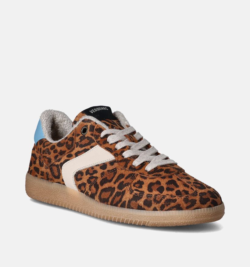 Verbenas Sora Bruine Sneakers voor dames (357423) - geschikt voor steunzolen