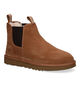 UGG Neumel Bottines Chelsea en Cognac en daim (295008)