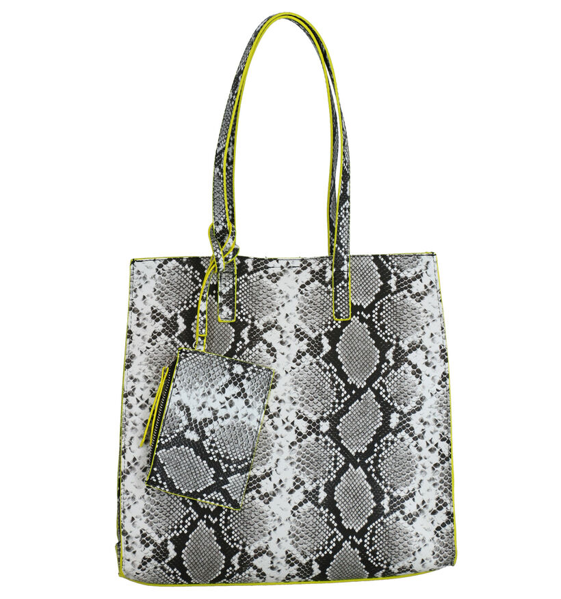 Emily & Noah Bag in Bag Grijze Shopper Tas in kunstleer (275940)