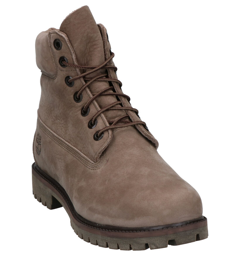 Timberland 6 Inch Premium Boots Groen in nubuck (255313)