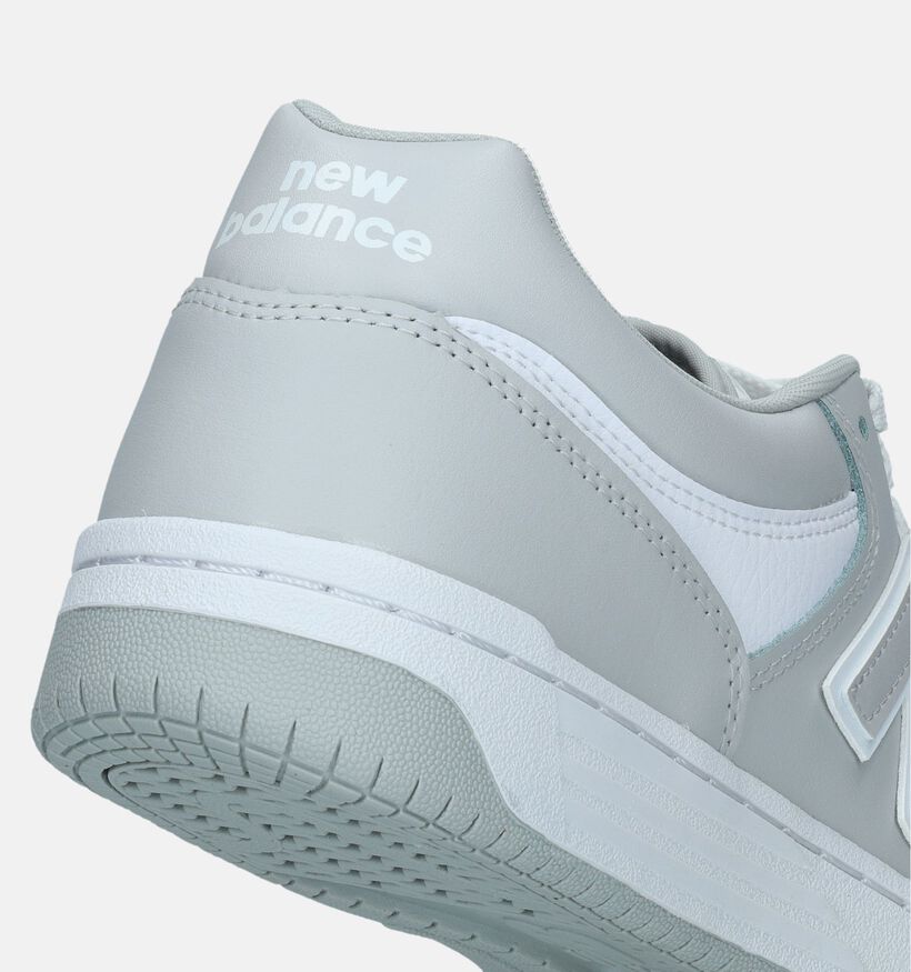 New Balance BB 480 Baskets en Gris pour hommes (327262) - pour semelles orthopédiques