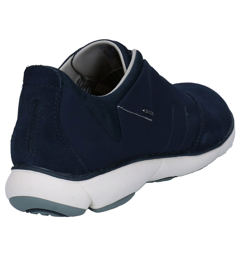 Geox Nebula Chaussures Slip-on en Bleu pour hommes (279089) - pour semelles orthopédiques