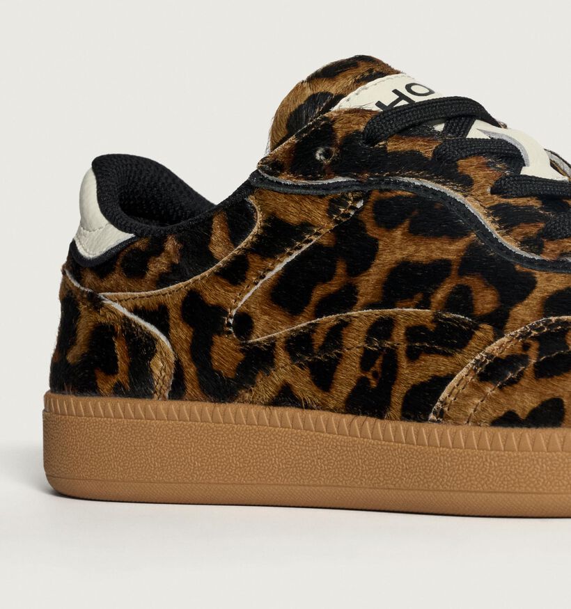 HOFF Alley Leopard Baskets casual en Marron pour femmes (360836) - pour semelles orthopédiques