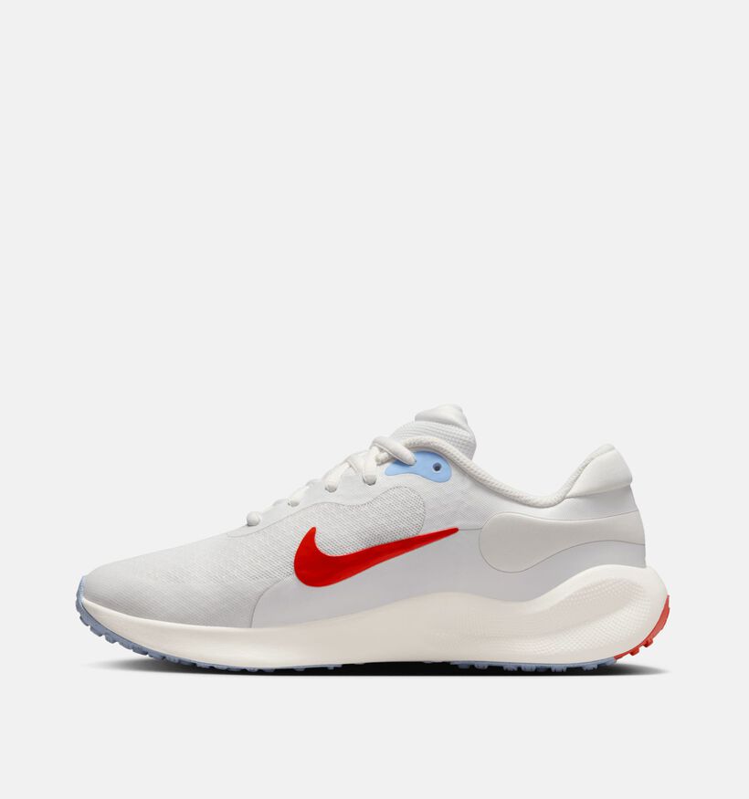 Nike Revolution Baskets basses en Blanc pour filles, garçons (357207) - pour semelles orthopédiques