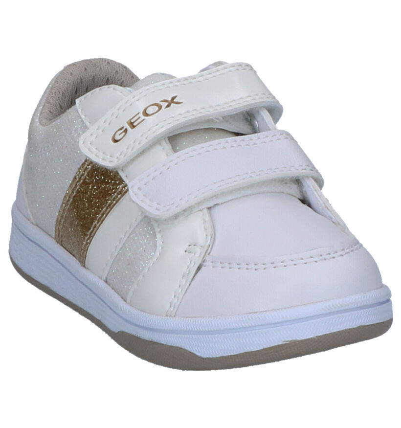 Geox Chaussures basses en Blanc en simili cuir (265776)