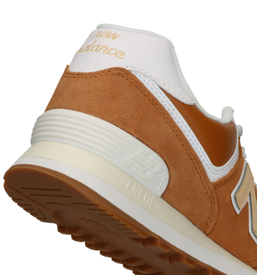 New Balance U 574 Cognac Sneakers voor heren (319209) - geschikt voor steunzolen