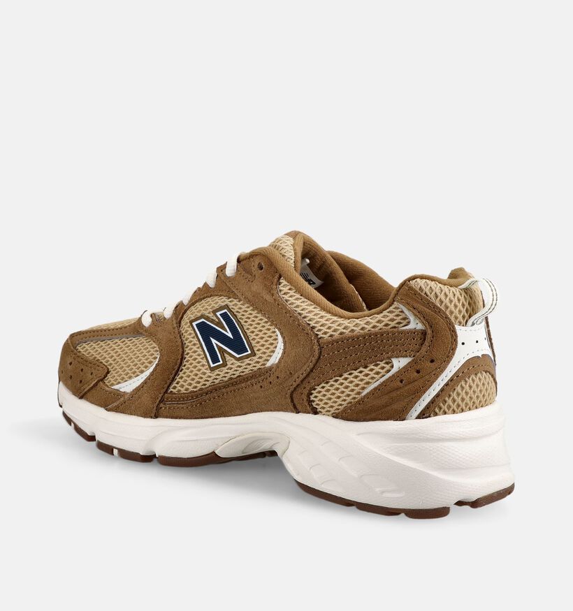 New Balance 530 Bruine Sneakers voor dames (375011) - geschikt voor steunzolen