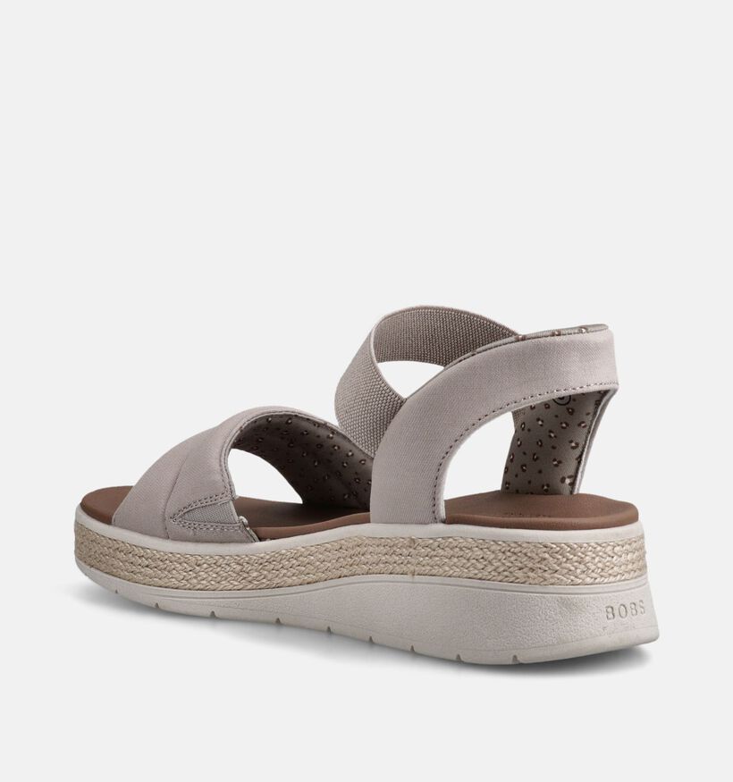 Skechers Bobs Sun Ray Sandales en Taupe pour femmes (371222)