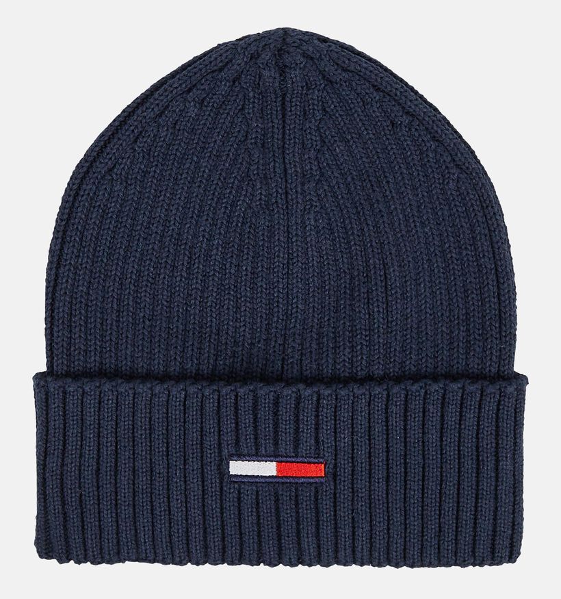 Tommy Hilfiger Rib Beanie Bonnet en Bleu pour hommes (330678)