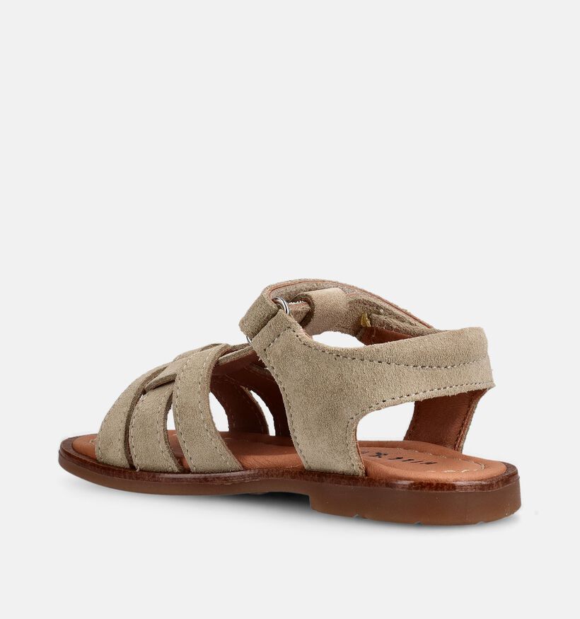 Milo & Mila Beige Sandalen voor meisjes (372548)