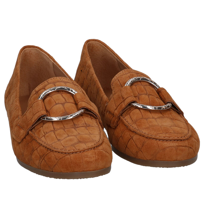 Gabor Comfort Mocassins en Cognac en daim (297416)