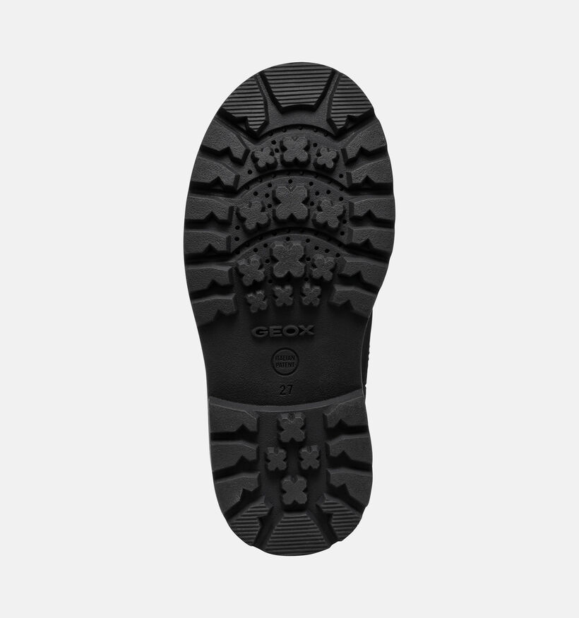 Geox Shaylax Bottines Chelsea en Noir pour gar&ccedil;ons (377715) - pour semelles orthop&eacute;diques