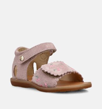 Naturino Sandalen Beige/Blauw/Roze