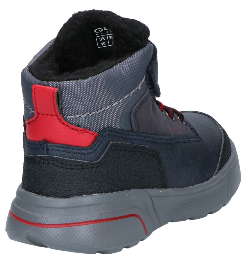 Geox Chaussures hautes en Bleu foncé en simili cuir (254535)