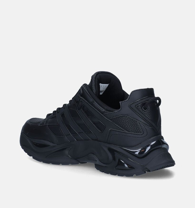 Guess Belluno Low Zwarte Sneakers voor heren (343191) - geschikt voor steunzolen