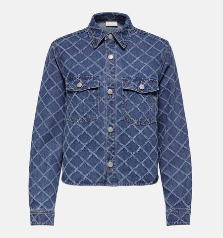 Korte jas blauw