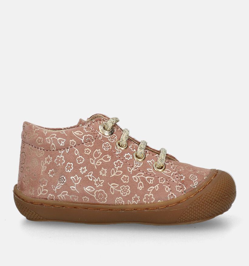 Naturino Cocoon Taupe Babyschoenen voor meisjes (331557) - geschikt voor steunzolen