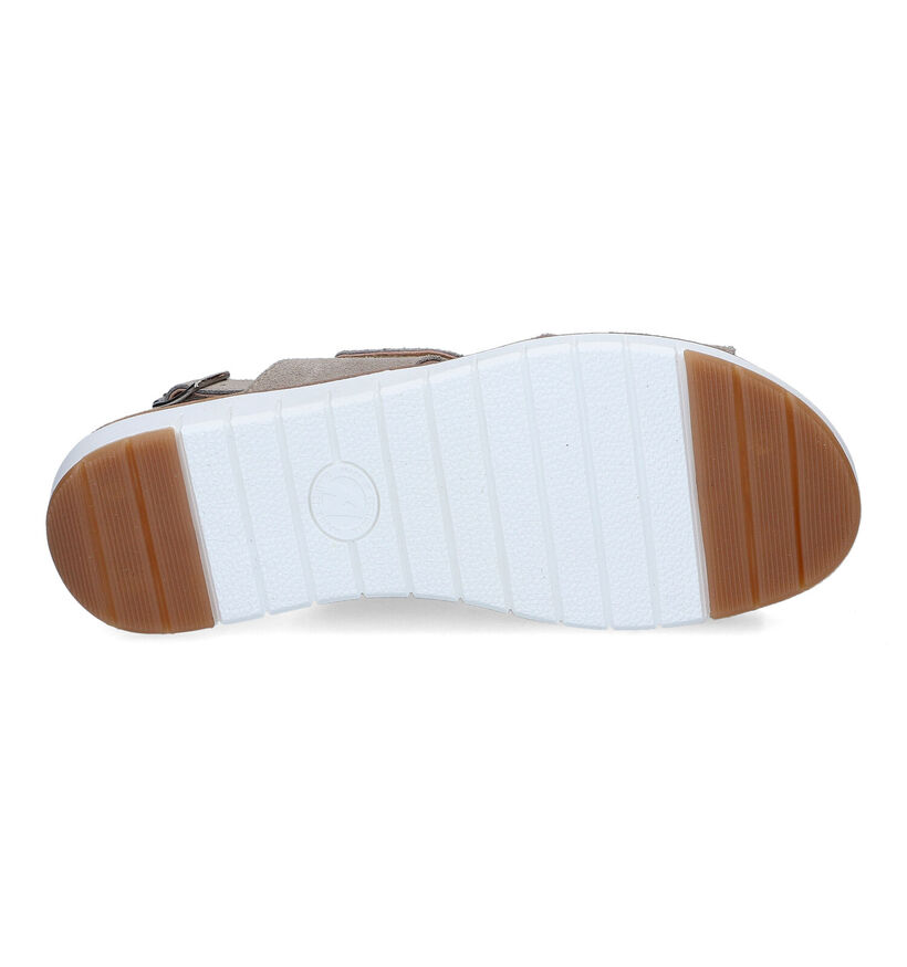 Solemade Romi Sandales en Vert en nubuck (305193)