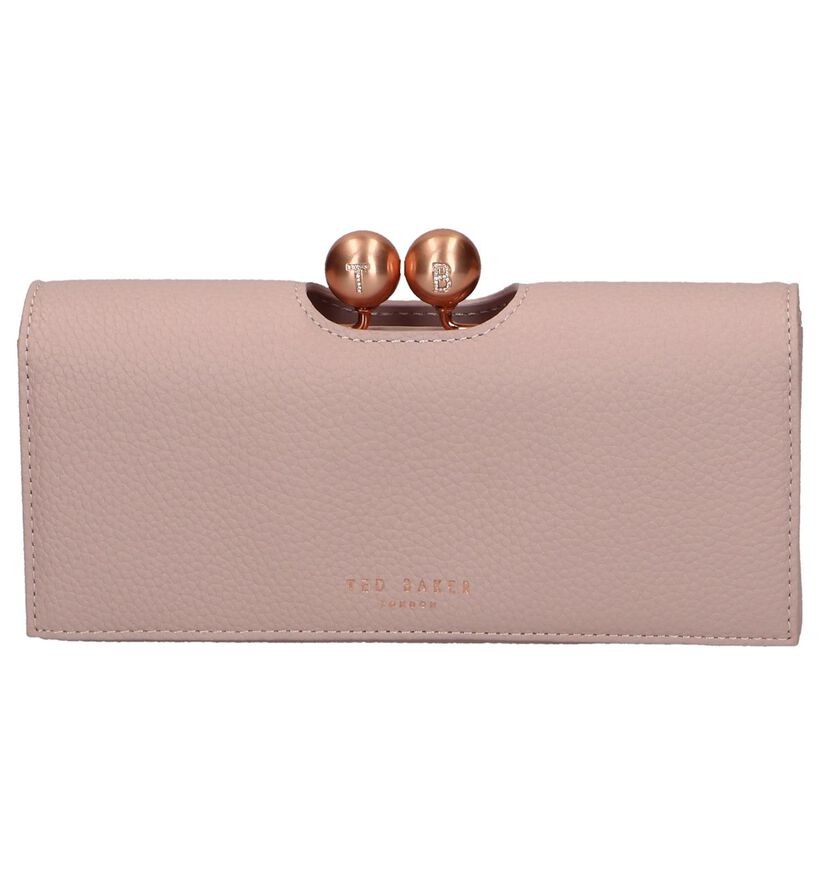 Ted Baker Josiey Porte-monnaie à rabat en Lila en cuir (242371)