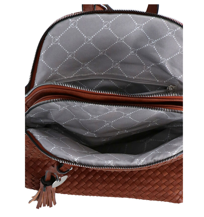 Tamaris Carmen Ecru Rugzakje in kunstleer (290340)