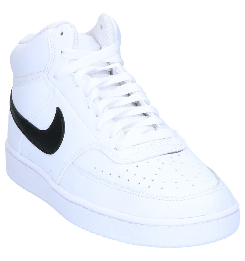 Nike Court Vision Mid Zwarte Sneakers voor heren (325144)