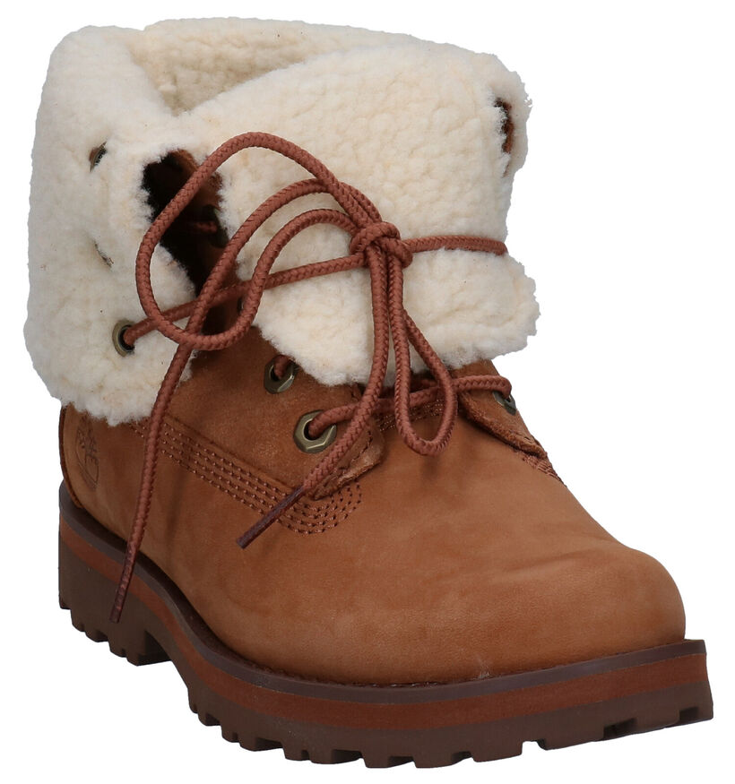 Timberland Courma Cognac Boots in nubuck (277746)