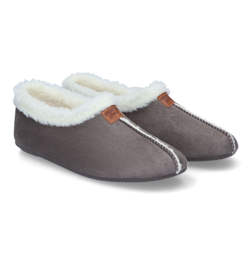 Torfs Home Grijze Pantoffels voor dames (333458)