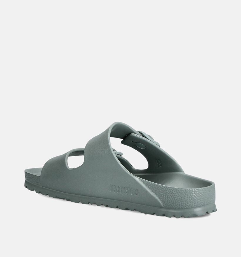 Birkenstock Arizona Essential Groene Slippers voor dames (350878)