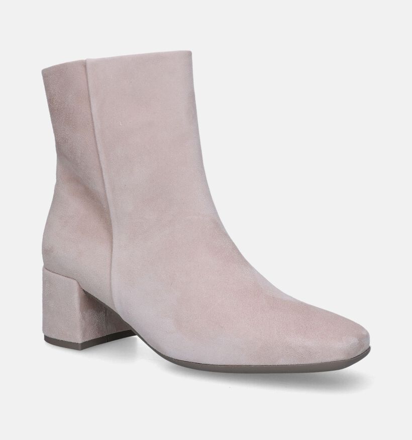 Gabor Comfort Bottines à talons en Beige pour femmes (320180)