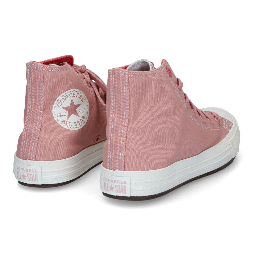 Convers Chuck Taylor All Star Workwear Baskets en Rose pour femmes (320395)