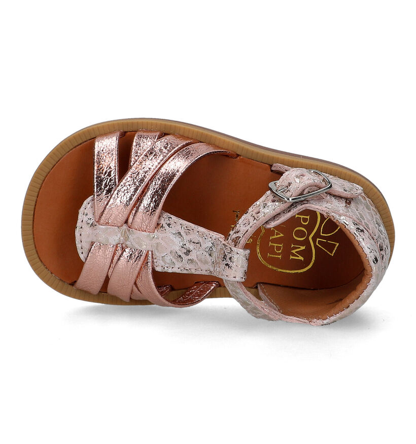 Pom d'Api Poppy Back Neptune Roze Sandalen voor meisjes (322886)