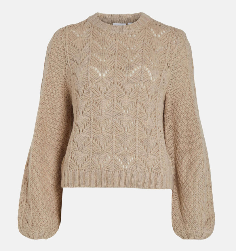 Vila Sultan Pull en Beige pour femmes (338134)