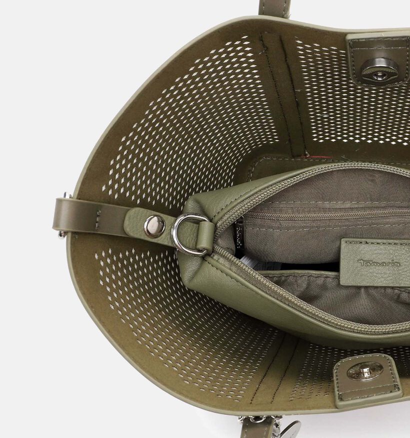 Tamaris Kendra Kakigroene Shoppertas voor dames (371300)