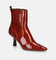 Zinda Bottines à talons en Cognac pour femmes (317221)