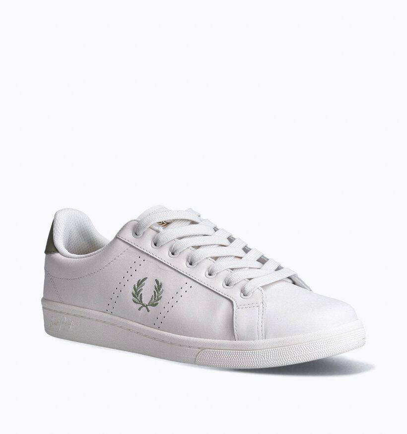 Fred Perry Chaussures à lacets en Blanc pour hommes (358612) - pour semelles orthopédiques