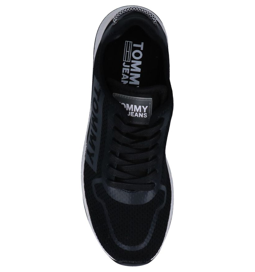 Zwarte Sneakers Tommy Hilfiger Technical Details in stof (252675)